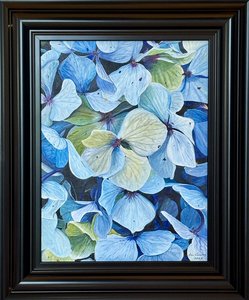 Detailed Hydrangea - Jan Lamberg Parnell Community Centre - the village square trust