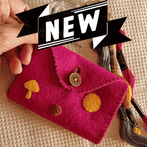 Products: NEW Embroidery: Create your own felt needle case - the village square trust