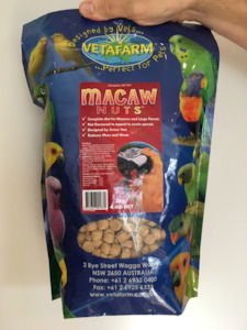Sold Out Items: Vetafarm Macaw Nuts
