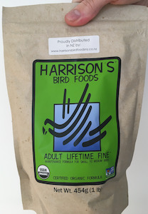 Food: Harrison's Adult Lifetime Fine Pellets