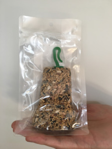 Bird Seed Bell - Cockatiel