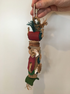 Medium Bird Toys: Braided Tower