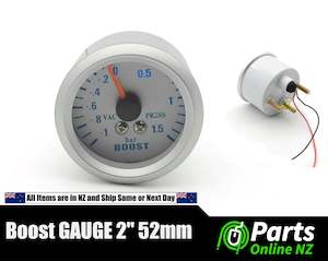 Boost Gauge Meter Mechanical 2" 52mm BAR