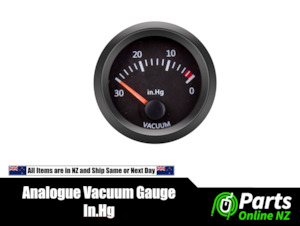 Gauges: 52mm 2" 12V Vacuum Pressure Gauge Meter Analogue