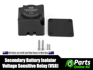 4wd Parts And Accessories: Battery Isolator for 12V 4WD Secondary Battery VSR Voltage Sensitive Relay