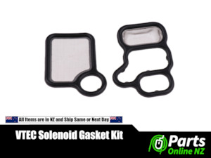 Gaskets: 2 Pieces VTEC Solenoid Gasket Spool Valve 15815RAAA01 15815RAAA02