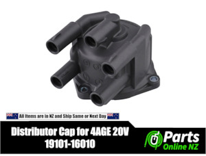 4age Parts And Accessories: Distributor Cap for 4AGE 20V Blacktop - 19101-16010