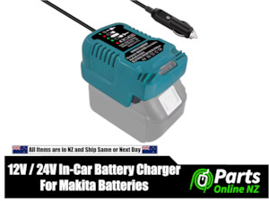 Featured: 12V / 24V In-Car Battery Charger For Makita 18V Batteries