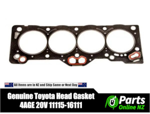 Featured: Genuine Toyota 4AGE 20V Blacktop Head Gasket — 11115-16111