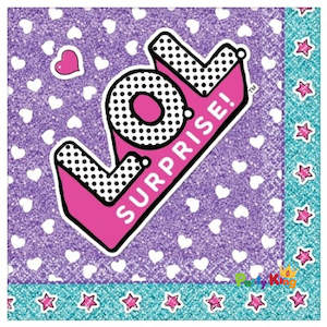 Lol Surprise Beverage Napkins