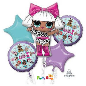 Lol Surprise: LOL Surprise Foil Balloon Bouquet