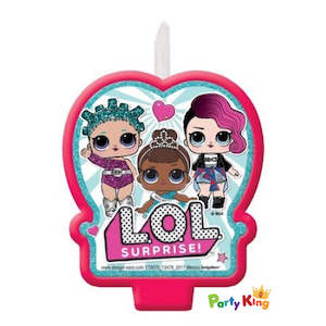 LOL Surprise Birthday Candle