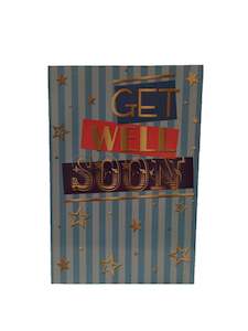 Get Well Soon Blue