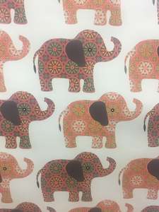 Gift Wrap Paper: Folded Wrap - Elephants March