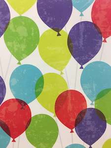 Gift Wrap Paper: Folded Wrap - Balloons Rainbow