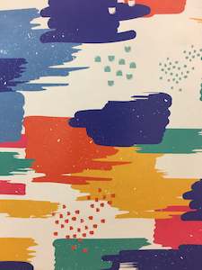 Gift Wrap Paper: Folded Wrap - Brush Spot