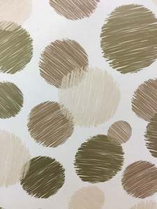 Folded Wrap - Dots Gold White