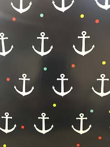 Folded Wrap - Anchor Black