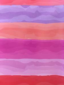 Gift Wrap Paper: Folded Wrap - Wave Warm Colours