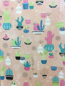 Folded Wrap - Plants Cactus