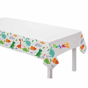 Dino: Dino-Mite Party Dinosaur Plastic Table Cover