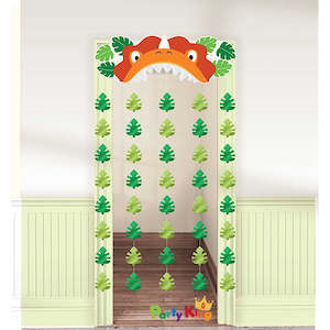 Dino: Dino-Mite Party Dinosaur Door Curtain