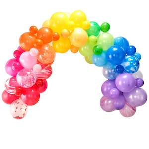 Diy Balloon Garland Set: DIY Balloon Garland/Arch Rainbow