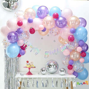 Diy Balloon Garland Set: Balloon Garland Arch Pearl Pastel Balloons