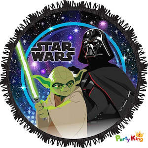 Star Wars Galaxy Expandable Pull String Drum Piñata