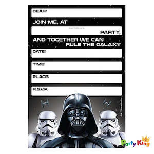 Star Wars: Star Wars Classic Invitations