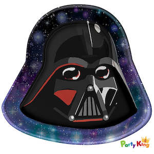 Star Wars: Star Wars Galaxy Darth Vader Shaped Paper Plates
