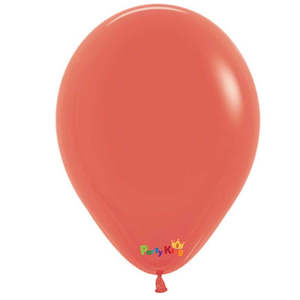 Solid Colour Sempertex: Sempertex Neon Orange 11” Latex Balloon