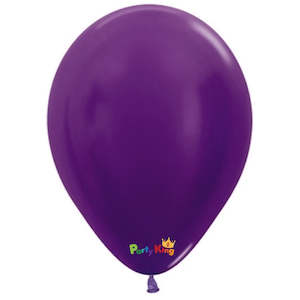 Sempertex Metallic Purple Violet 11” Latex Balloon