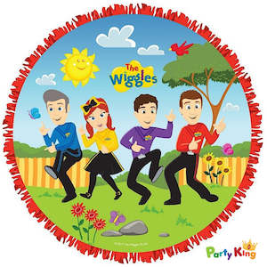 The Wiggles: Wiggles Expandable Pull String Drum Piñata