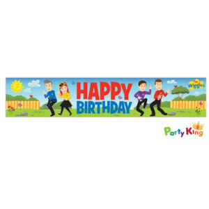 Wiggles Plastic Banner