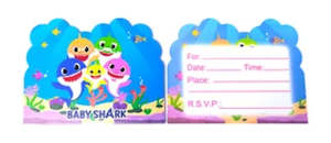 Blue Shark Invitations