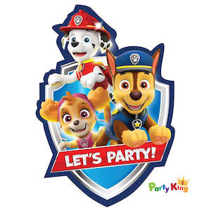 Paw Patrol Adventures Postcard Invitations