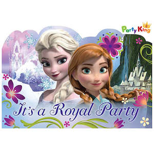 Frozen Postcard Invitations