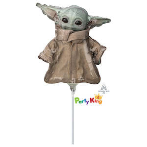 Star Wars  Mandalorian The Child Mini Shape Foil Balloon