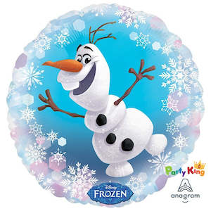 Frozen Party: Frozen Olaf Standard 45cm Foil Balloon