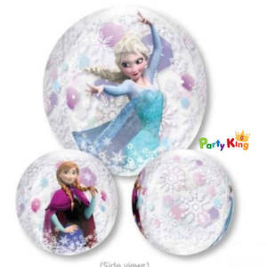 Frozen Orbz Clear Balloon
