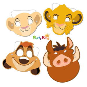 Lion King Paper Masks