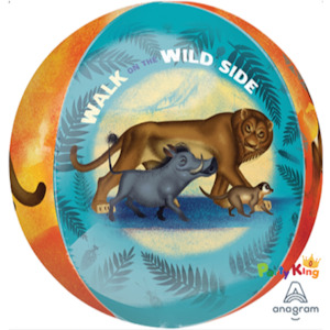 Lion King Orbz Clear Balloon