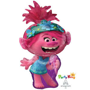 Trolls World Tour Poppy Super Shape Foil Balloon