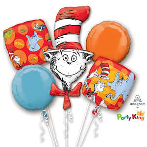 Dr. Seuss Foil Balloon Bouquet