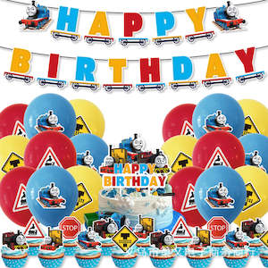 Themed Balloon Sets For Birthday Decoration: Thomas & Friends Balloon Pack Decorations