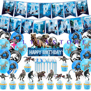 Jurassic Dinosaur Themed Birthday Party Balloon Pack Decorations - 257