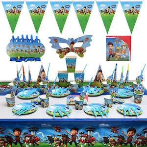 115Pcs Paw Patrol Birthday Party Decorations
