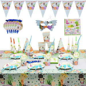 Themed Birthday Sets: Forest Jungle Party Pack