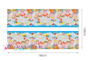 Cocomelon Birthday Party Tablecloth